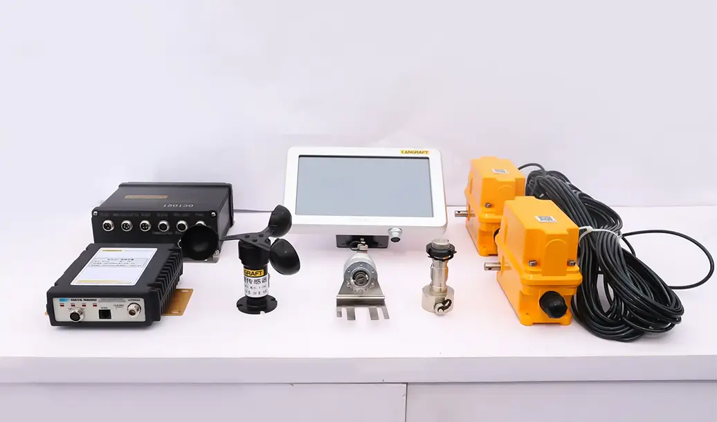 ACD system for tower crane and SLI system for tower crane safety solutions