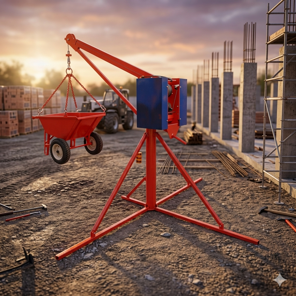 Mini Tower Crane Rental Services in India