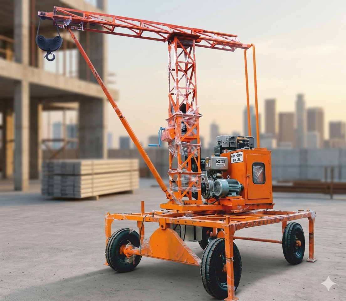 Construction Mini Tower Crane Equipment